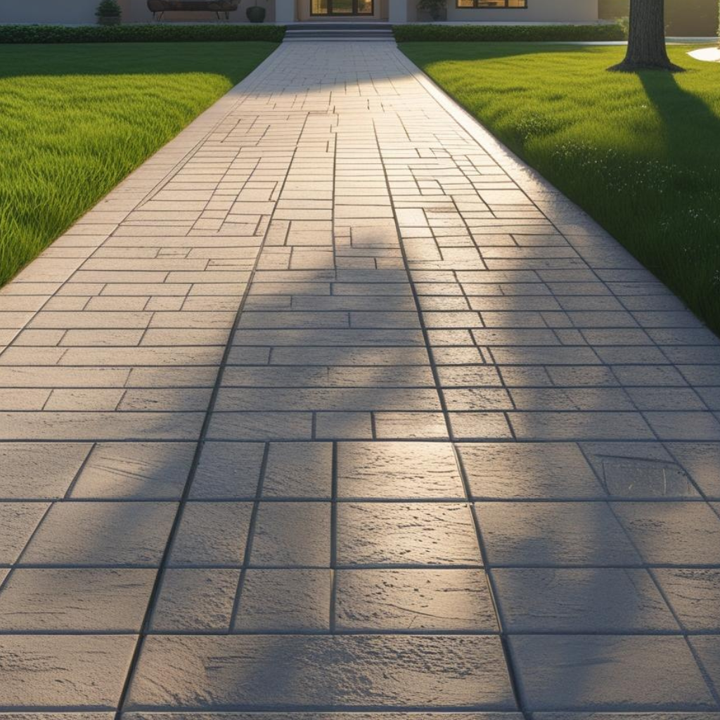 Driveway Concrete Paved by Greasby driveway company