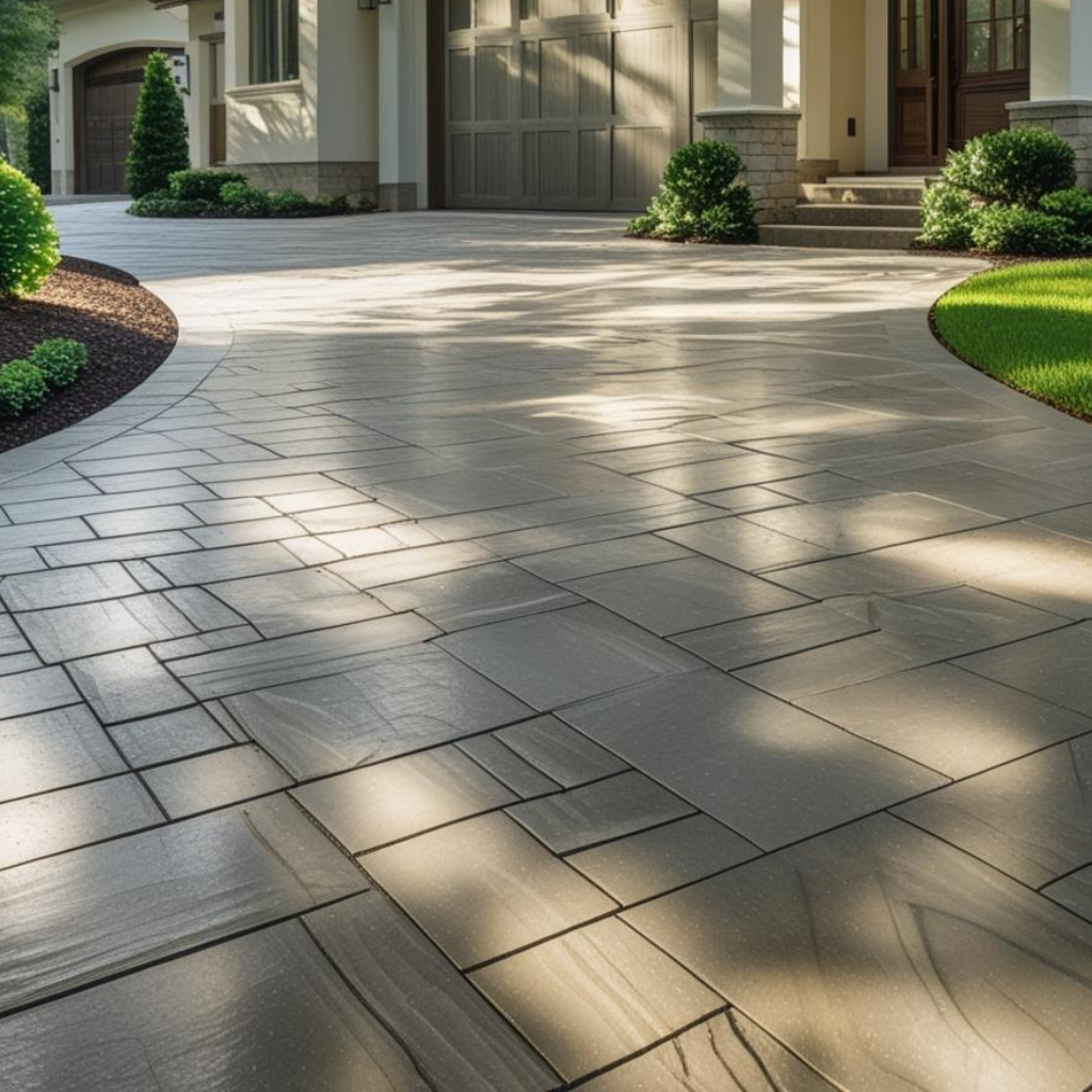 Expert Imprinted Concrete Driveway in Greasby