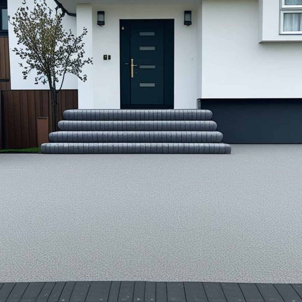 Resin Driveway in Greasby