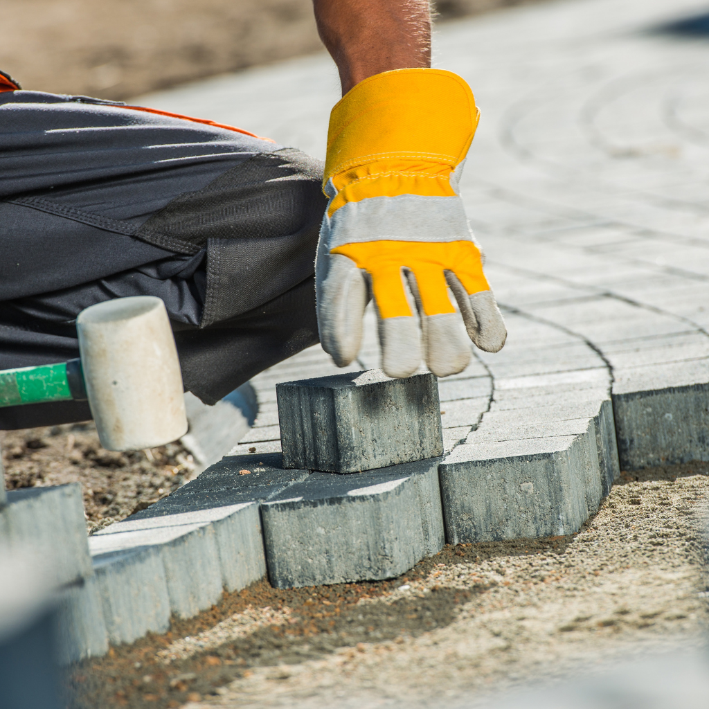 Stone Paving for driveways by Greasby driveway company